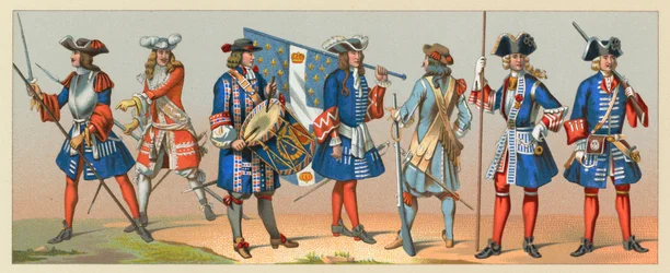 France XVII-XVIIIth Century Costume