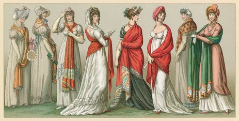 France XVIIIth-XIXth Century Costume