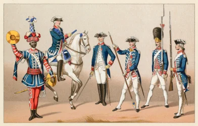 France XVIIIth Century Costume