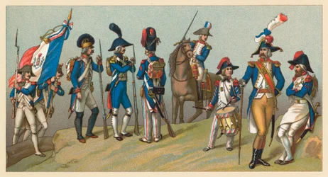 France XVIIIth Cent Costume