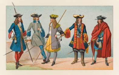 France 17th Century Costume