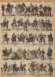 French Army cavalry manoeuvres