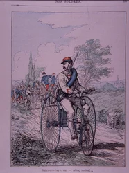 French Army Tricycle Rider