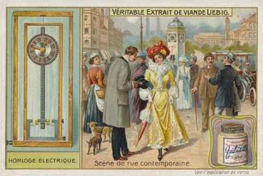French Meat Extract (Bouillon), Typical Road Scene