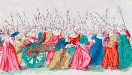 French Revolution: A Versailles, A Versailles - The March of the Women on Versailles, Paris, 5th October 1789