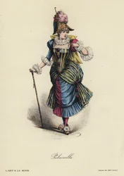 French fashion plate