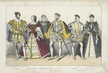French Kings and Queens of the 16th Century