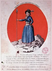 French men became free in 1789 - engraving, Carnavalet