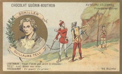 Friedrich von Schiller, German poet, playwright and writer, author of 