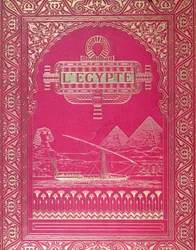 Front Cover of LEgypte by G. Ebers, Published in Paris, 1880