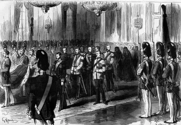 Funeral of Russian Empress Maria Alexandrovna
