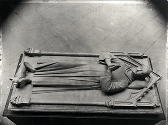 Funeral statue of Louis de France, oldest son of Saint Louis, from Royaumont Abbey