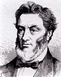 Gabriel-Claude-Jules Favre (1809-1880) French Politician (engraving)
