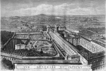 General view of the Vatican Palace