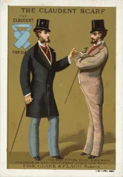Gentlemen Wearing The Claudent Scarf