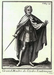 Grand Master of the Teutonic Order, an illustration from 