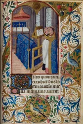 Office of the Dead, from Book of Hours, Use of Paris, mid-15th century
