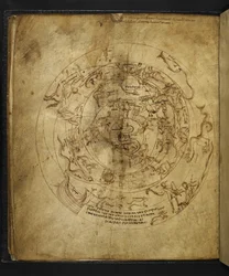 Diagram of the Northern and Southern Hemispheres, from 