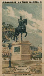 Henri IV, 1553-1610, Erected on the Pont-Neuf