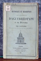 Historique et Description des Procedes de Daguerreotype et du Diorama, Manual accompanying the camera marketed by Daguerre and Giroux in 1839