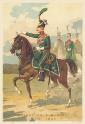 Horsehunters, Officer in 1804