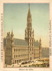 Hotel de Ville, Grand Place, Brussels