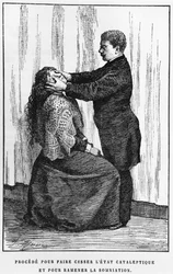 How to stop the cataleptic state and bring back the dream capacity, late 19th century