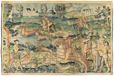 Hunting Tapestry, Possibly Paris, Early 16th Century