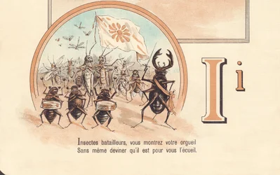 Insects battlers, you show your pride Without even guessing that it is for you