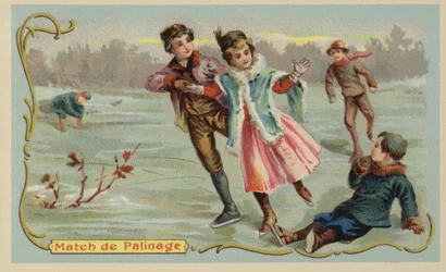 Ice skating