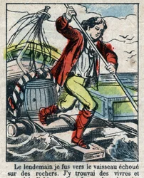 Illustration for the Book of Daniel Defoe 