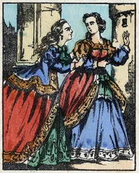 Illustration for “Bluebeard”