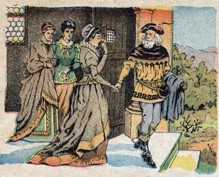 Illustration for the tale 