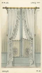 Illustration from interior design product catalogue from A R & Cie, France
