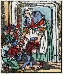 Illustration of the tale “Hop-o