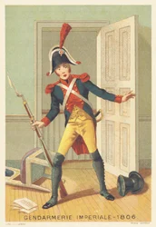Imperiale gendarmerie in 1806 (Gendarmerie d