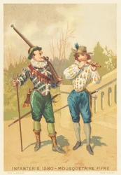 Infantry, Musketeer and Fife in 1580
