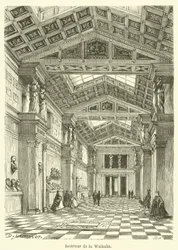 Interior of the Walhalla