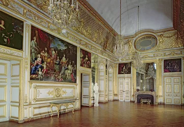 Interior of the Salon de l