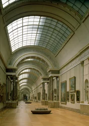 Interior view of the Grande Galerie, 16th-19th century