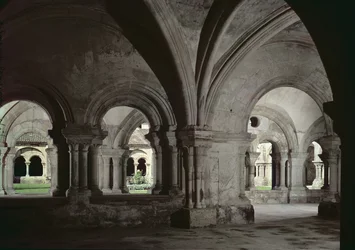 Interior View of the Cloister from the Chapter House