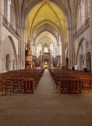 Internal view of the Cathedrale d