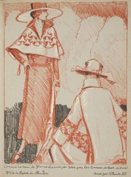 Jeanne Lanvin and etc from a Collection of Fashion Plates