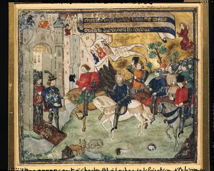 Joan of Arc Announcing the Liberation of Orleans to Charles VII at Loches