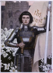 Joan of Arc (Illustration, Circa 1900)