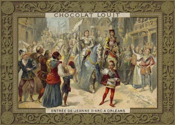 Joan of Arc entering Orleans, 1429