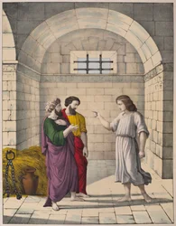 Joseph in Prison Explaining the Dreams of the Chief Baker and the Chief Butler