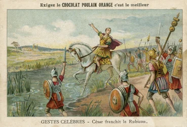 Julius Caesar Crossing the Rubicon, 49 BC