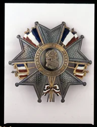 July Monarchy - Monarchy of July - Plaque of the Grand Cross, Louis Philippe 1st: 