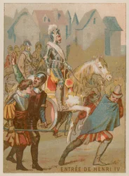 King Henry IV enters Paris